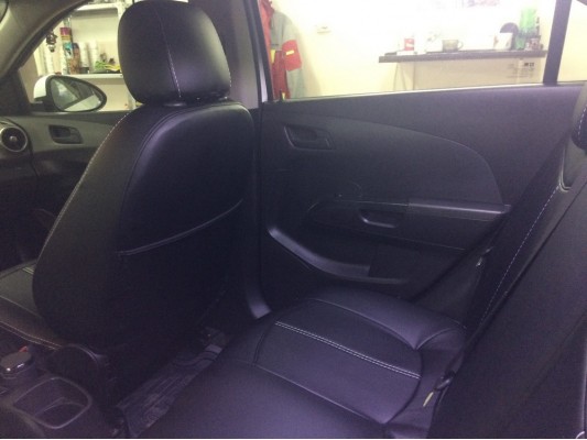 Авточехлы на Chevrolet Aveo