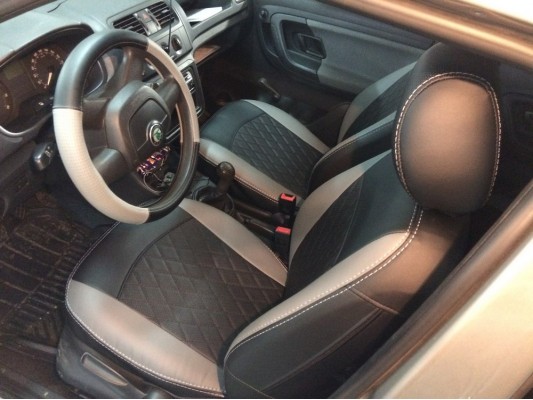 Авточехлы на Skoda Fabia
