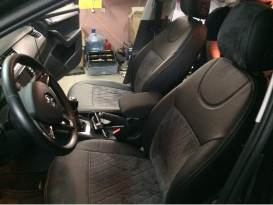 Авточехлы на Skoda Octavia A7