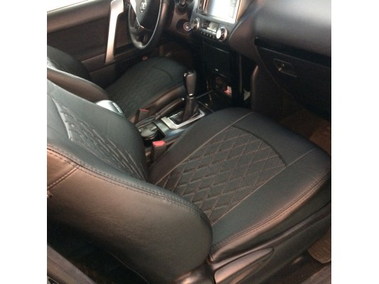 Авточехлы на Toyota Land Cruiser Prado 150 Авточехлы на Toyota Land Cruiser Prado 150