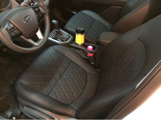 Каркасные авточехлы на Hyundai Creta Каркасные авточехлы на Hyundai Creta