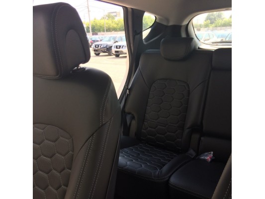 Каркасные авточехлы на Hyundai Santa Fe 3 Каркасные авточехлы на Hyundai Santa Fe 3