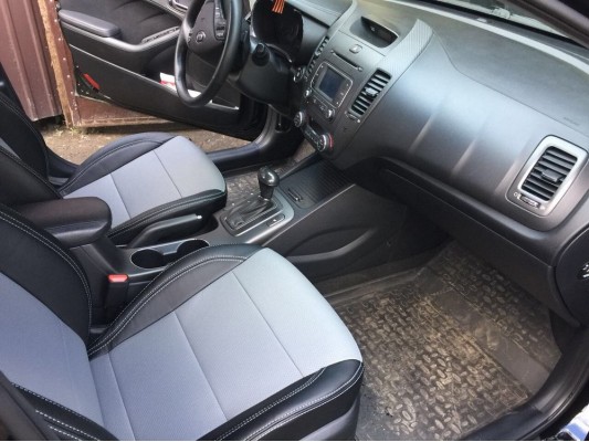 Каркасные авточехлы на KIA Cerato 3 Каркасные авточехлы на KIA Cerato 3