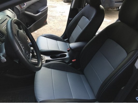 Каркасные авточехлы на KIA Cerato 3 Каркасные авточехлы на KIA Cerato 3